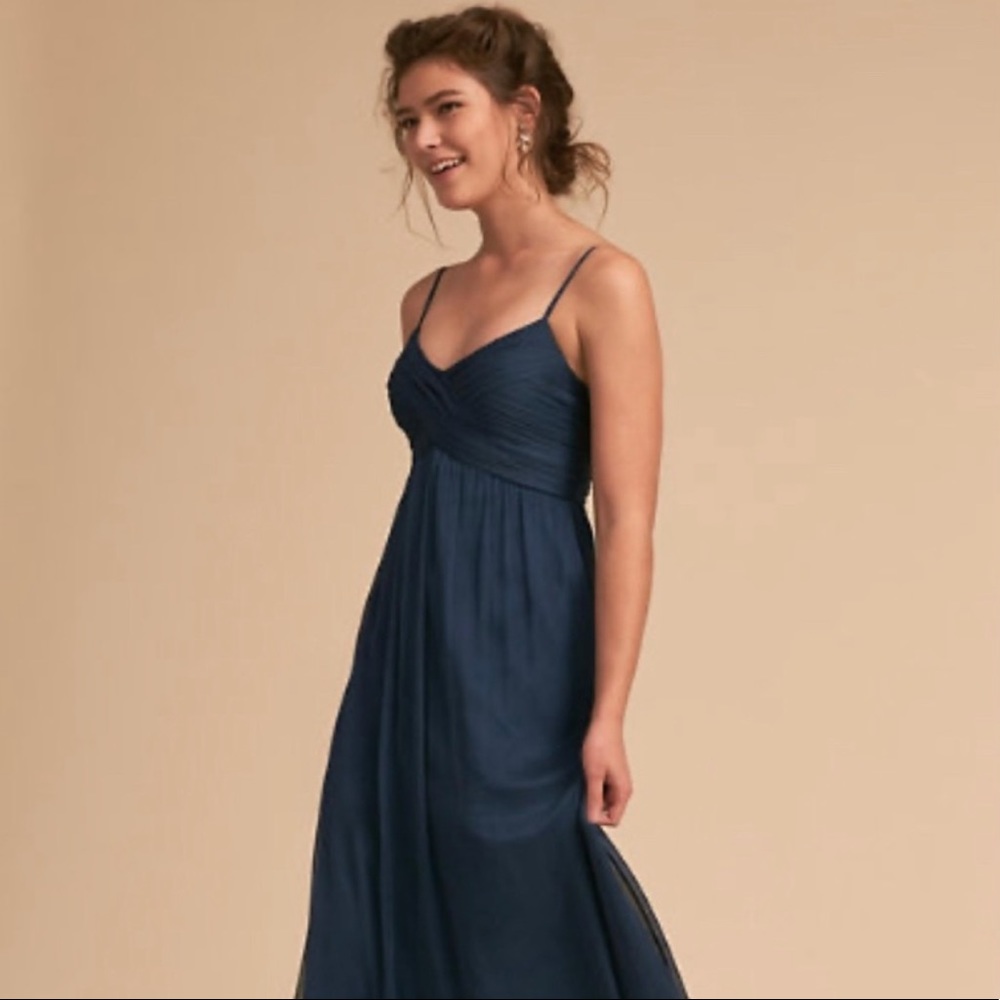 BHLDN] Brigitte NWOT Navy Bridesmaid Dress, S